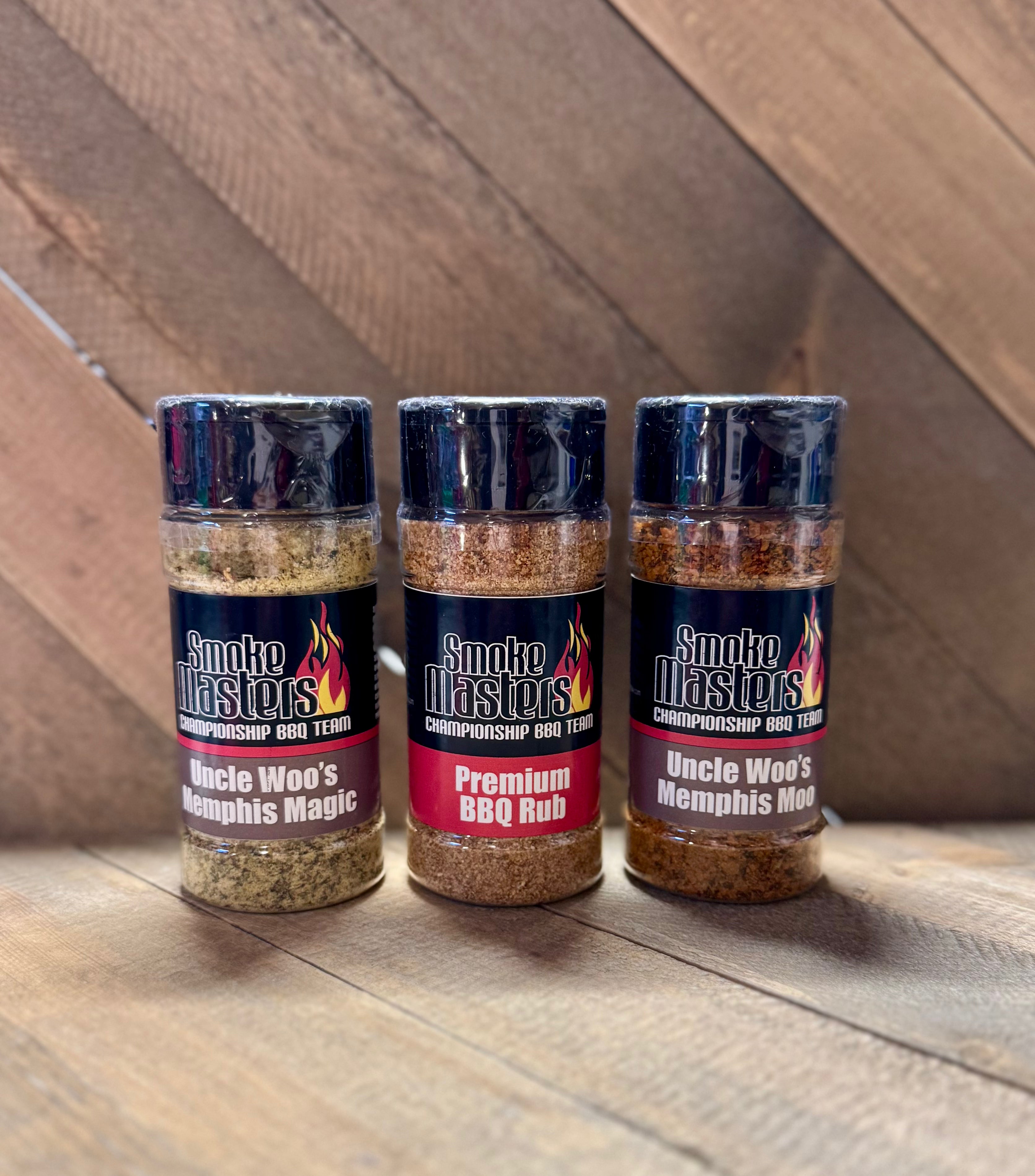 SmokeMasters Rub Sampler